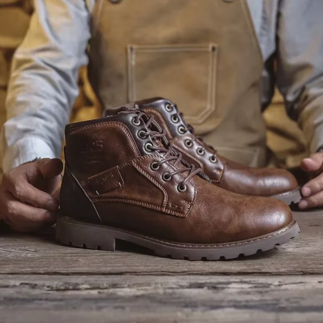 Aaron | Vintage Lederstiefel