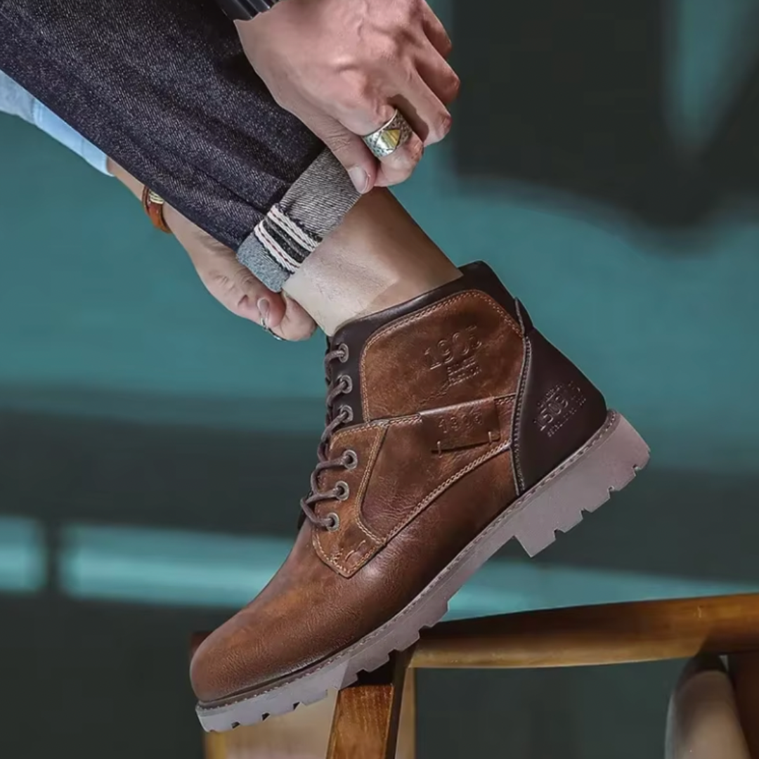 Aaron | Vintage Lederstiefel