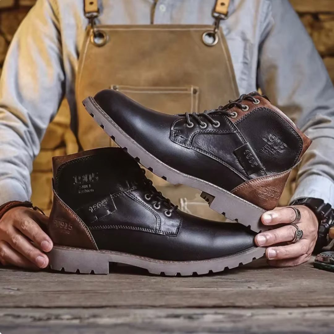 Aaron | Vintage Lederstiefel