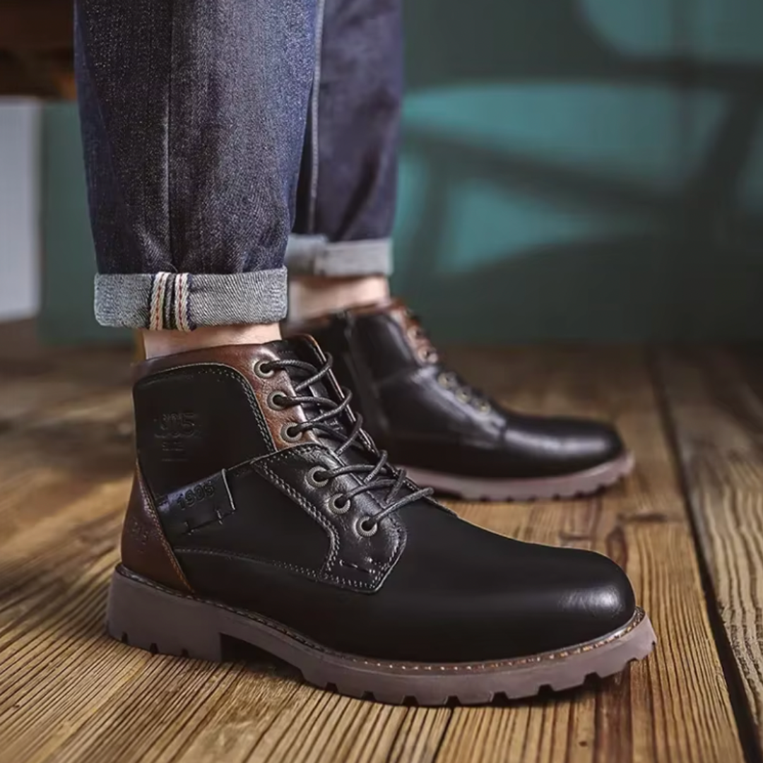 Aaron | Vintage Lederstiefel