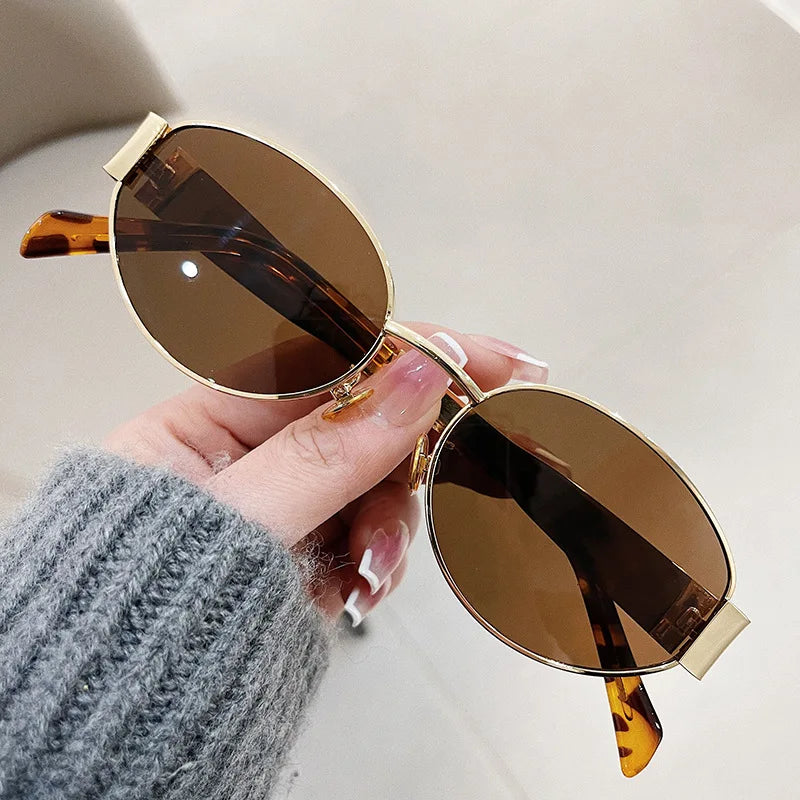 Alina | Ovale Retro-Sonnenbrille