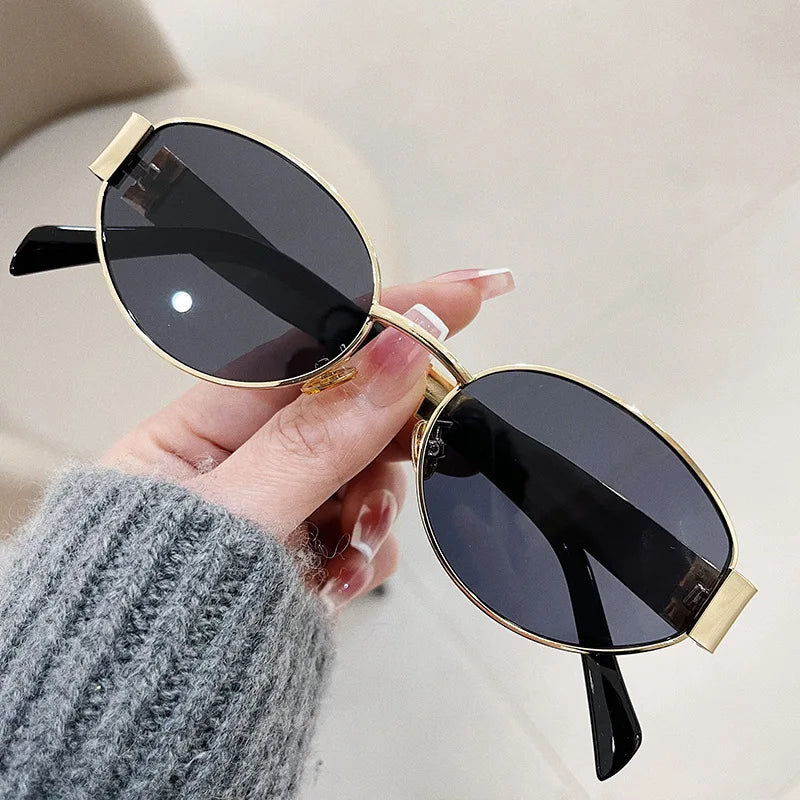 Alina | Ovale Retro-Sonnenbrille