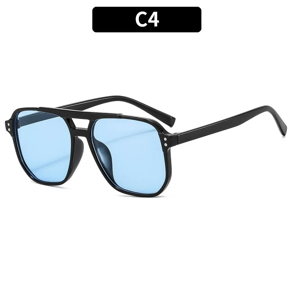 Alina | Retro Sonnenbrille mit Doppelbrücke