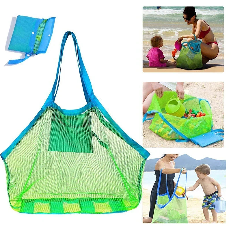 Aqualina | Kinderfreundliche Mesh-Strandtasche