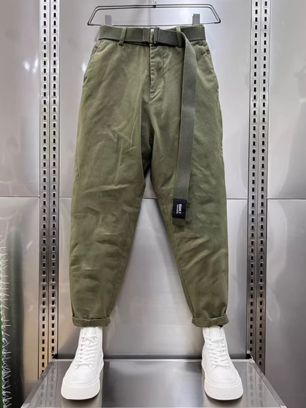 Edvin | Lässige Hose mit Gürtel