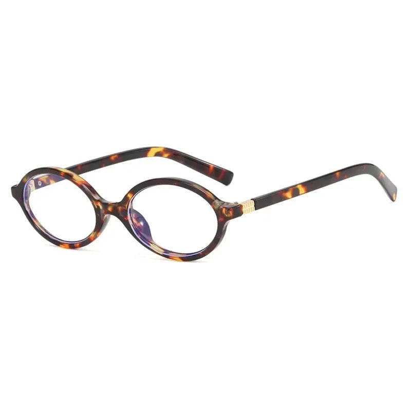 Lana | Ovale Leoparden-Sonnenbrille