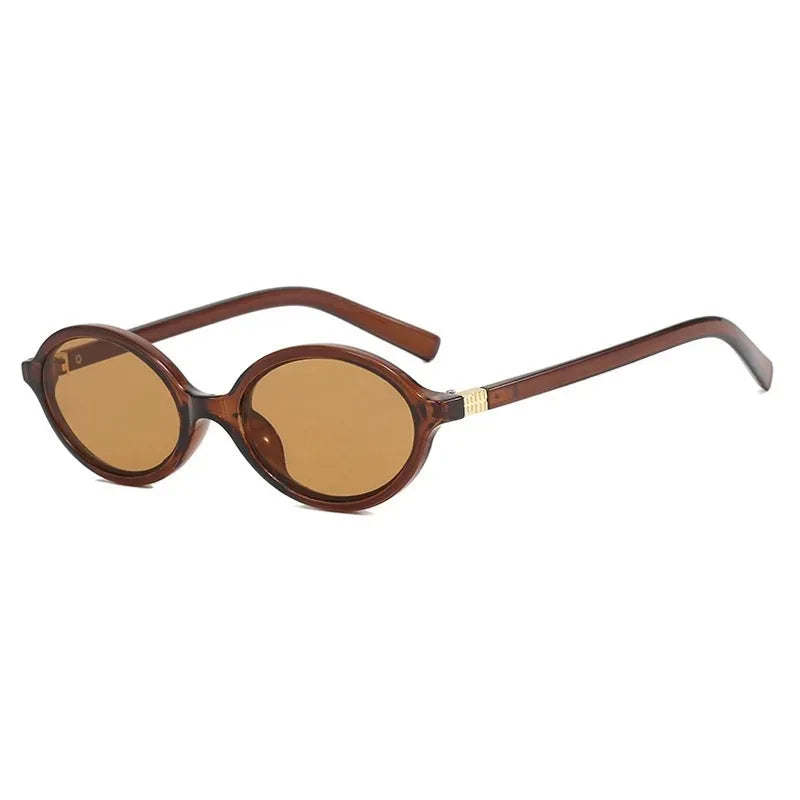 Lana | Ovale Leoparden-Sonnenbrille