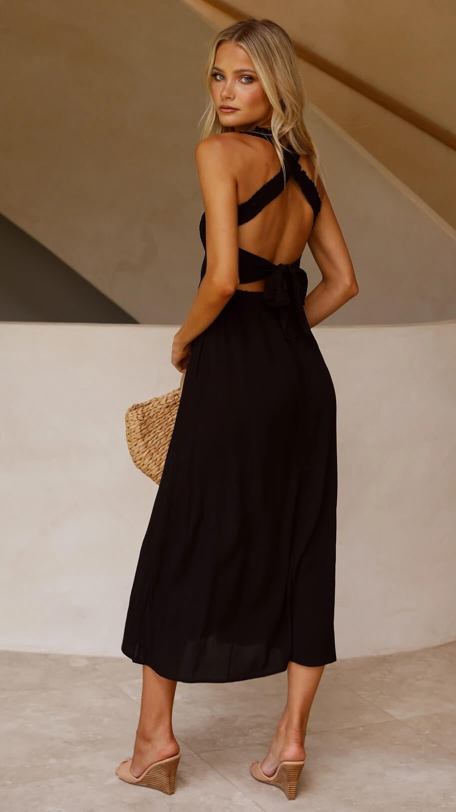 Ledia - Elegantes Maxikleid