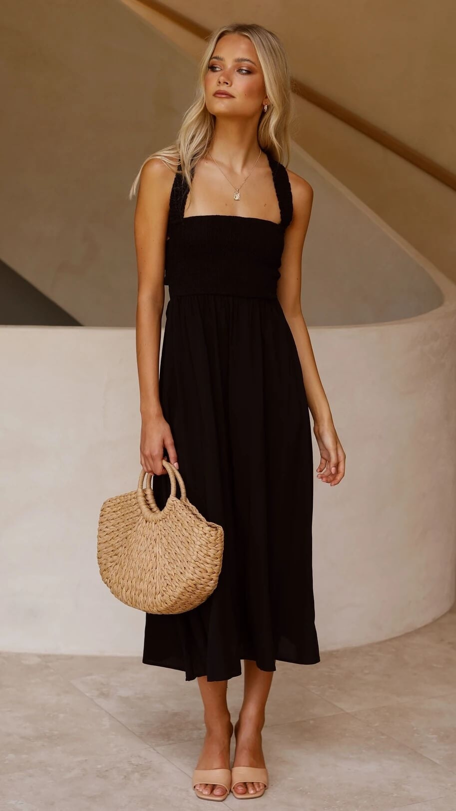 Ledia - Elegantes Maxikleid