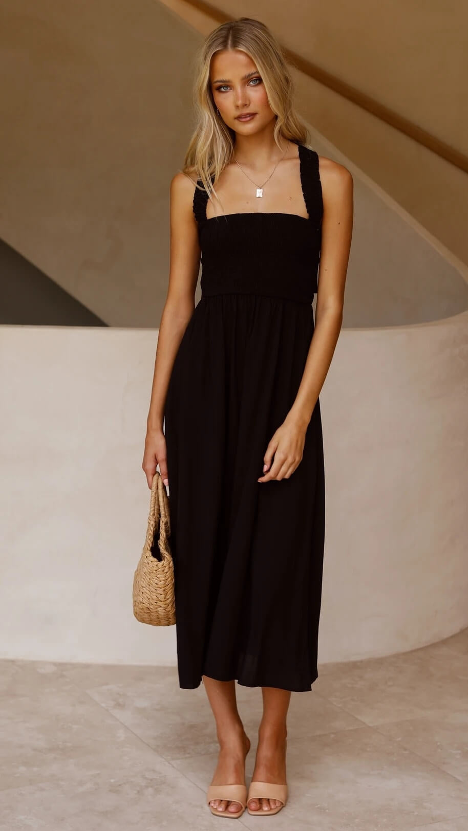 Ledia - Elegantes Maxikleid