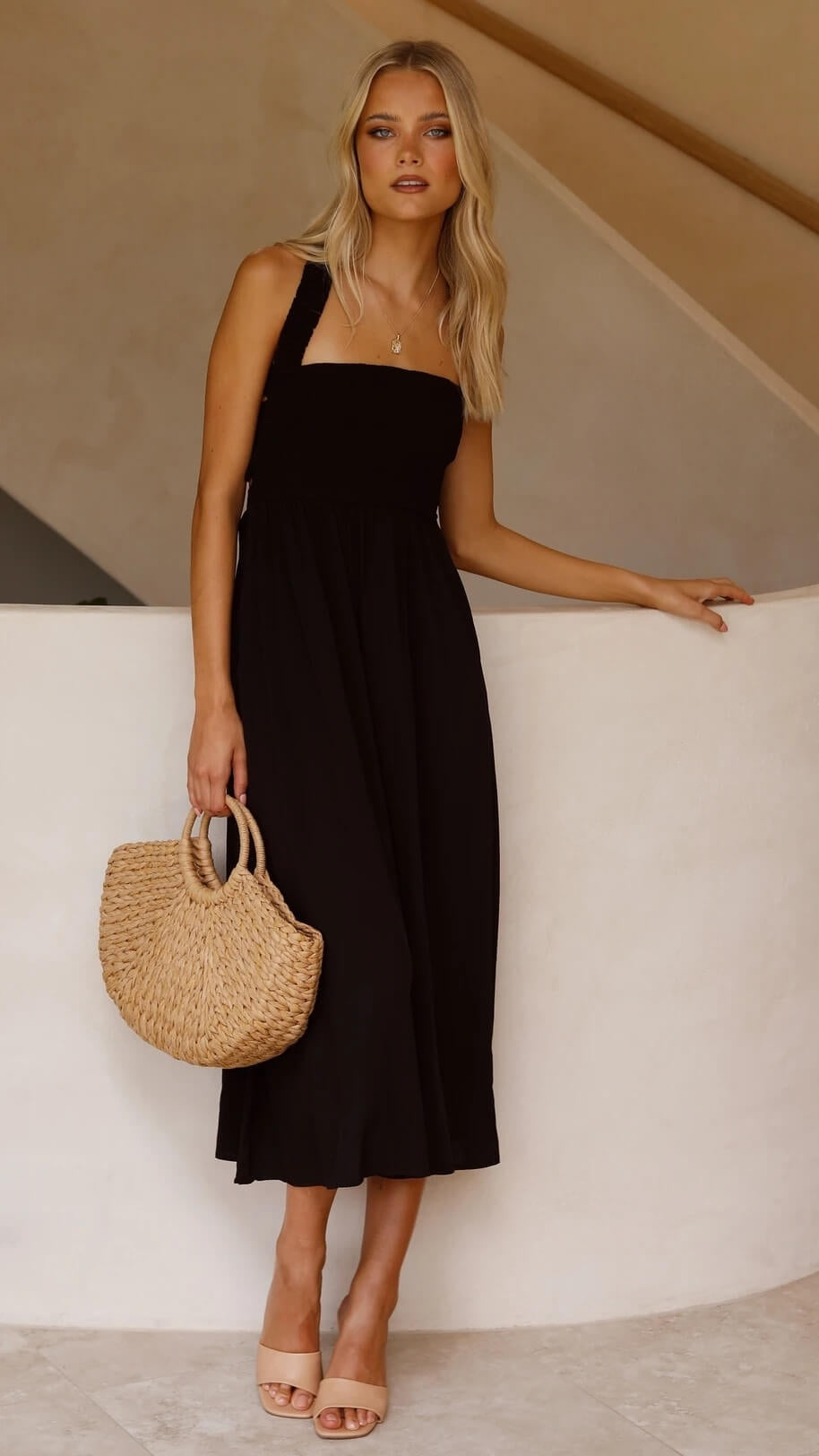 Ledia - Elegantes Maxikleid
