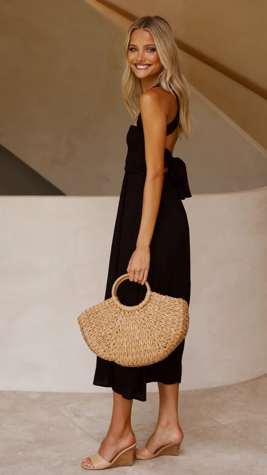 Ledia - Elegantes Maxikleid