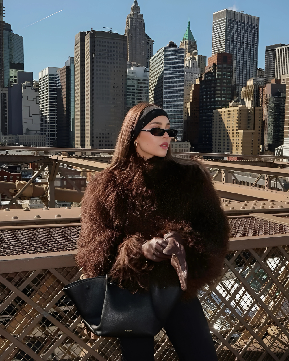 Maddalena Faux-Fur Mantel