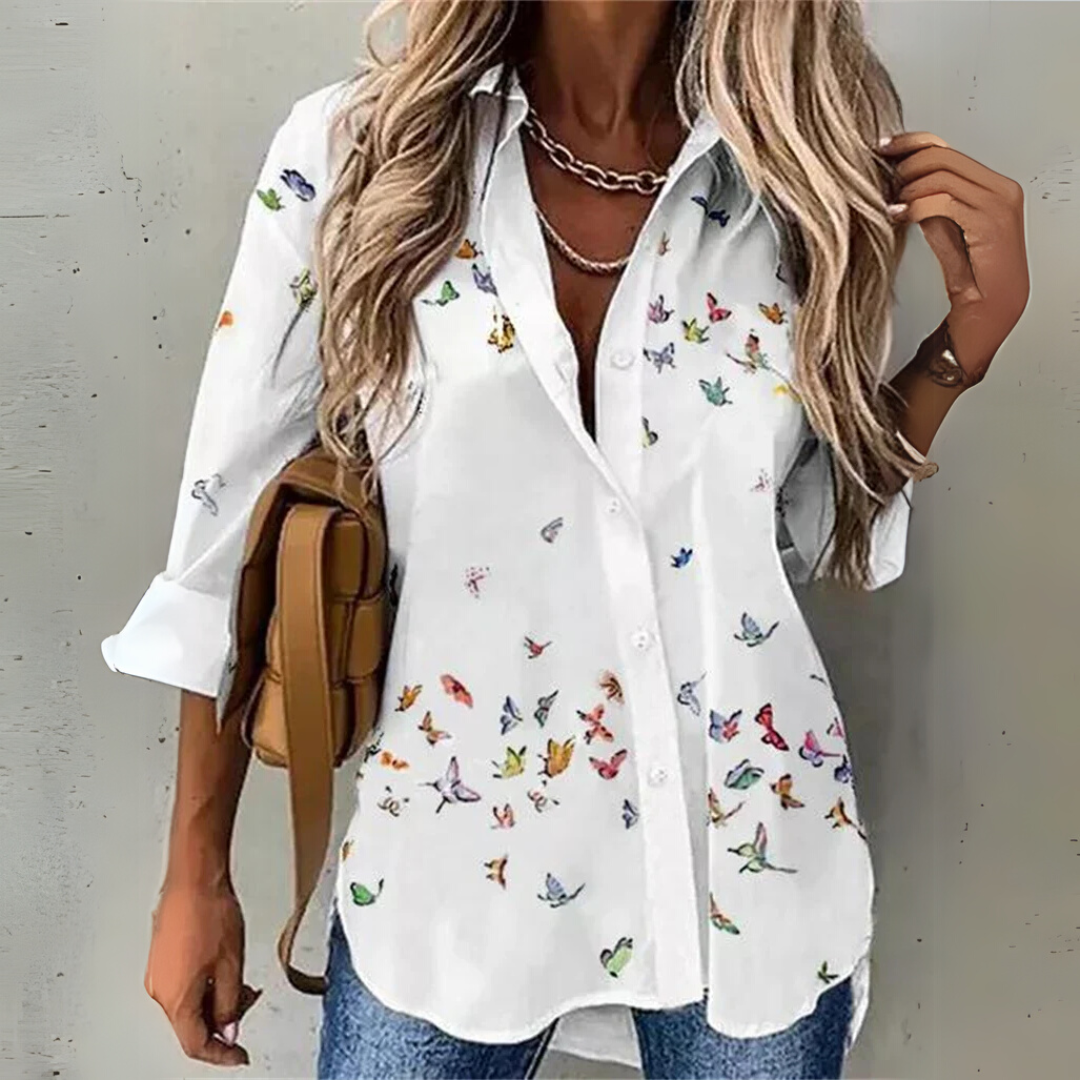 Nahla | Bedrucktes Breeze-Shirt