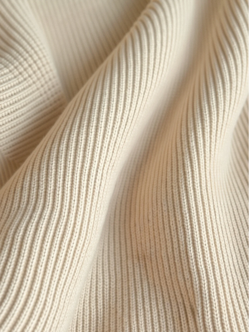 Niklas | Quarter Zip Strickjacke