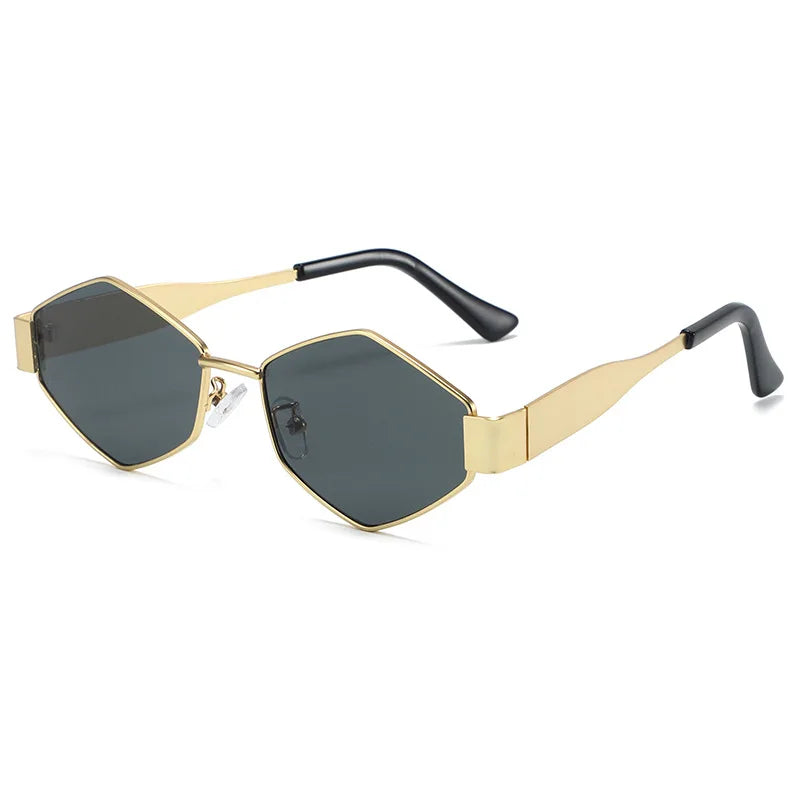Nils | Polygonale Vintage Sonnenbrille Unisex