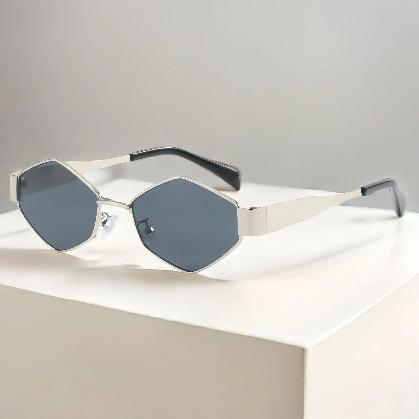 Nils | Polygonale Vintage Sonnenbrille Unisex