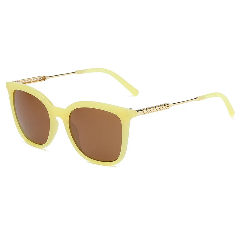 Noelle | Klassische Vintage Square Sonnenbrille