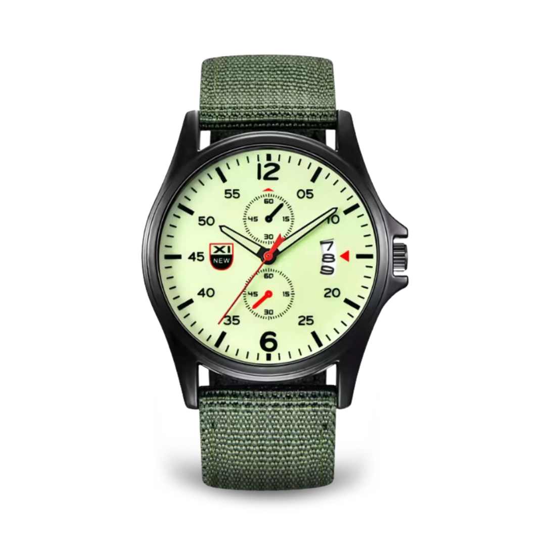 Sportliche Militär-Quarzuhr