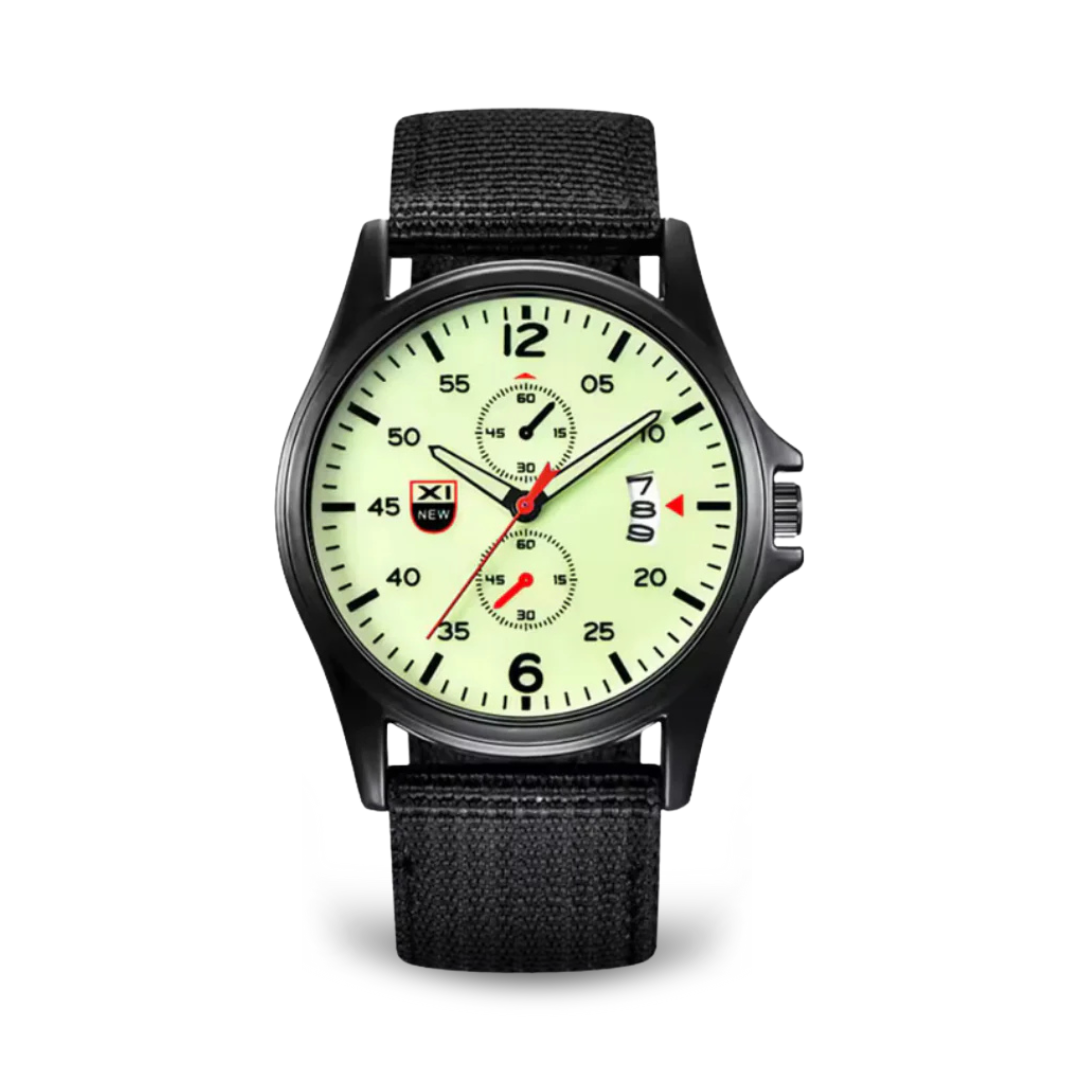 Sportliche Militär-Quarzuhr