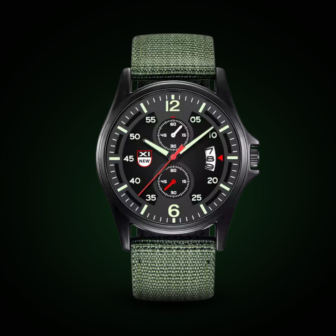 Sportliche Militär-Quarzuhr