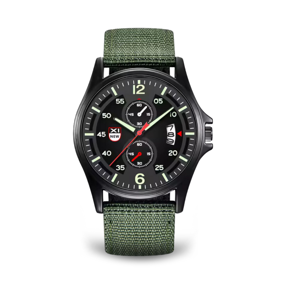 Sportliche Militär-Quarzuhr