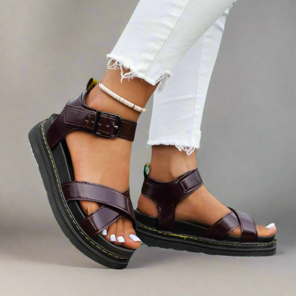 Vere | Orthopädische Sandalen aus weichem Premium-Material für schmerzfreie Schritte