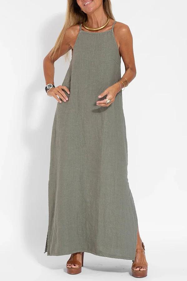 ALWIE I NECKHOLDER-KLEID