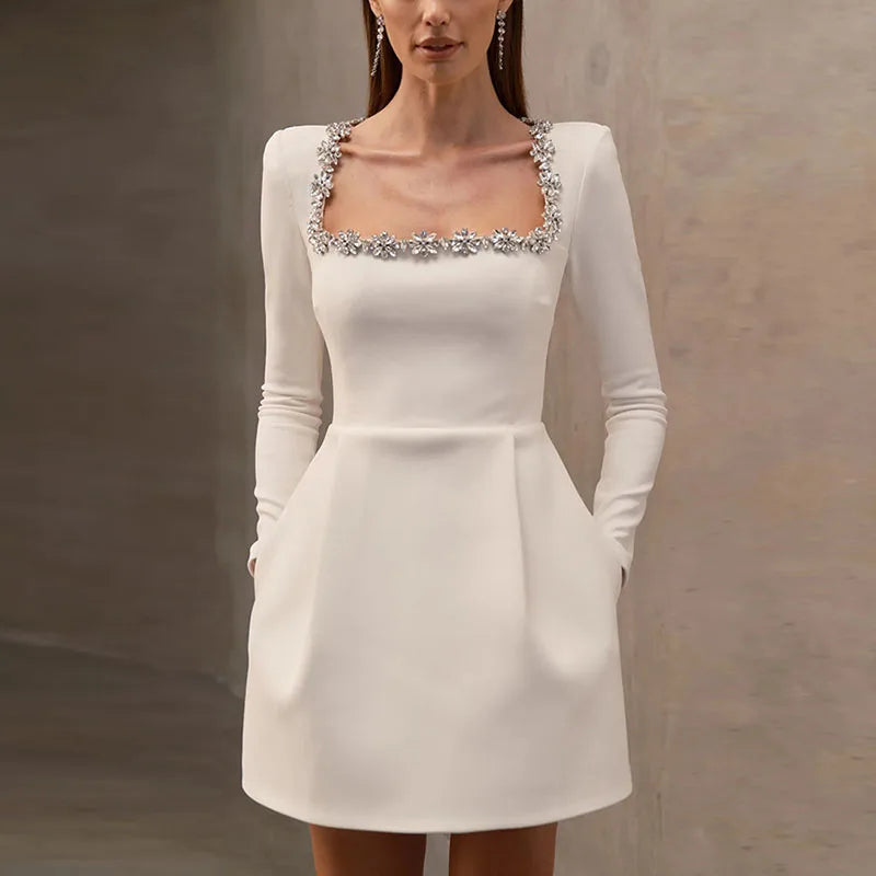 Ade | Elegantes A Linien Minikleid