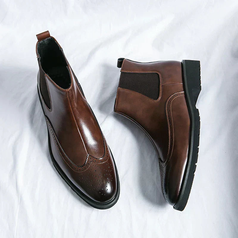 Adriel | Leder Chelsea Boots