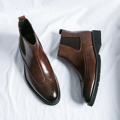 Adriel | Leder Chelsea Boots