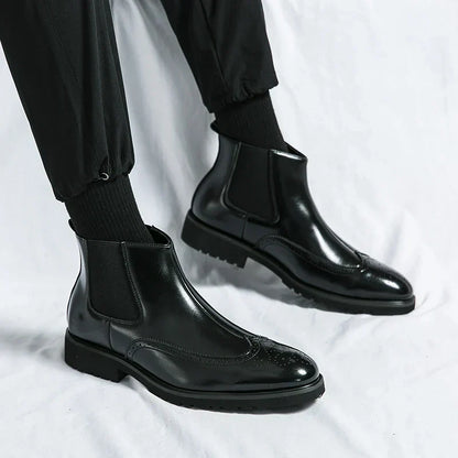 Adriel | Leder Chelsea Boots