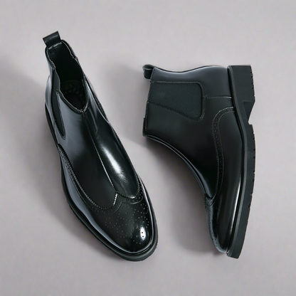 Adriel | Leder Chelsea Boots