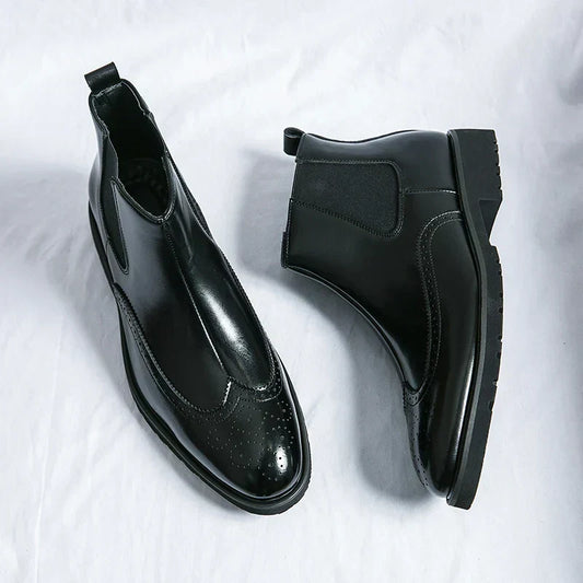 Adriel | Leder Chelsea Boots