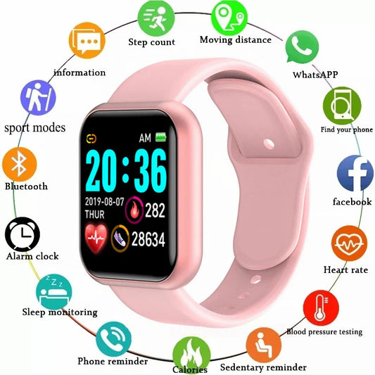AidenFit – Deine smarte Fitnessuhr mit Bluetooth & Musiksteuerung