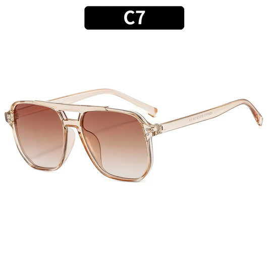 Alina | Retro Sonnenbrille mit Doppelbrücke