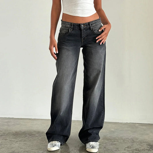 Amra | Traditionelle Weite Denim Jeans