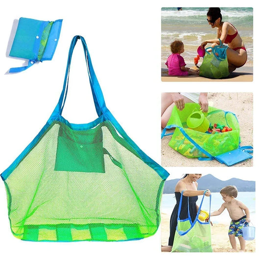 Aqualina | Kinderfreundliche Mesh-Strandtasche
