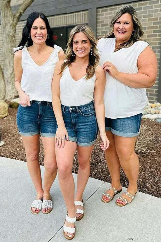 Avery | Bequeme Denim-Shorts