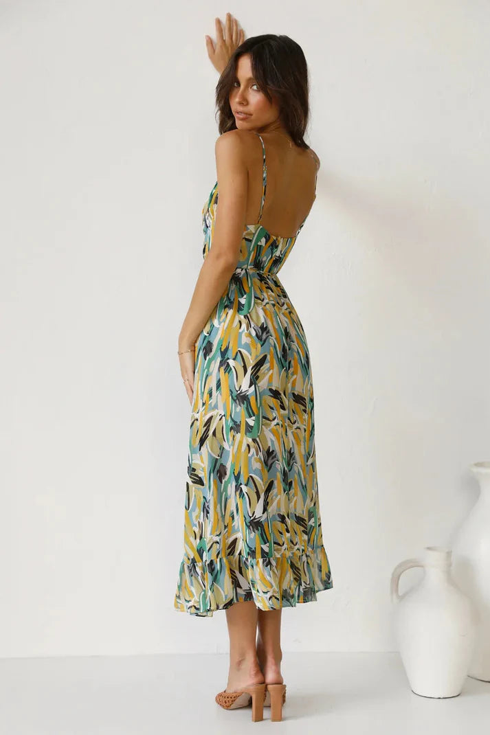 BIHILD I MEHRFARBIGES SOMMERKLEID