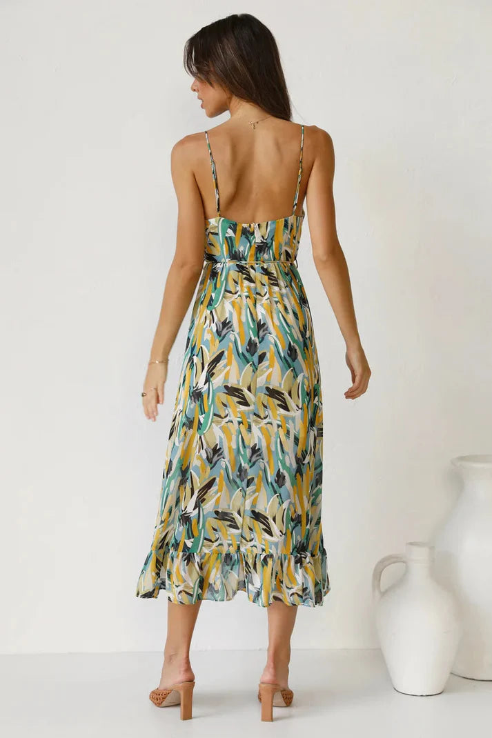 BIHILD I MEHRFARBIGES SOMMERKLEID