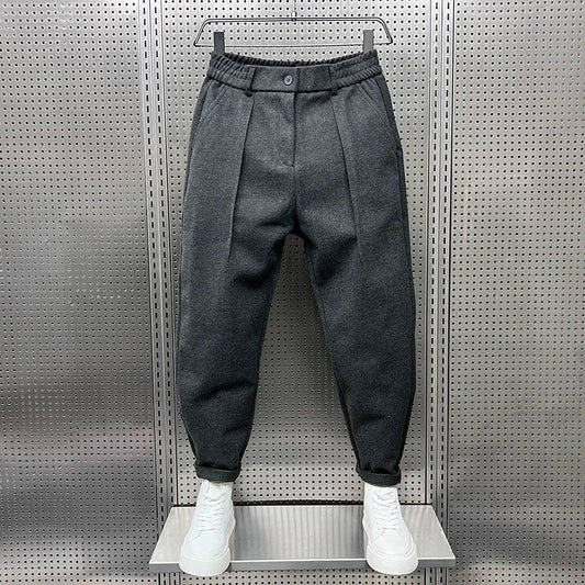 Brian | Elegante melierte Hose