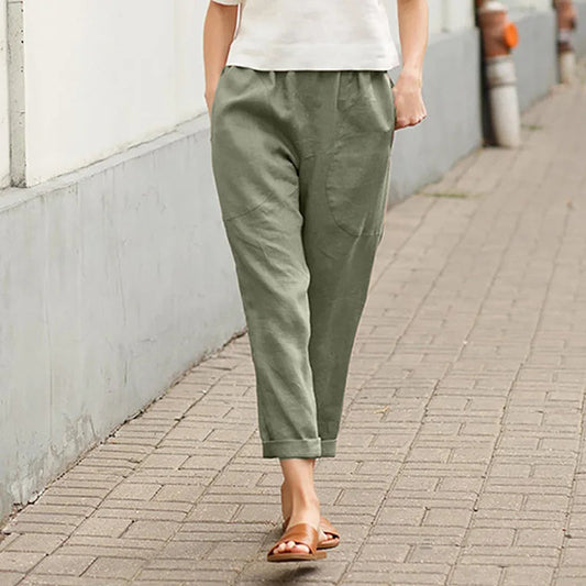 Crissa | Lockeren Hosen mit Taschen