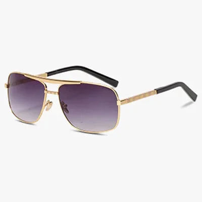 Dario | Vintage Quadratische Sonnenbrille