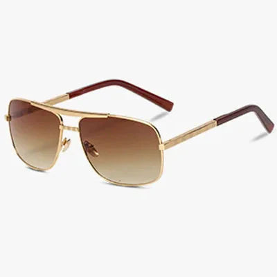 Dario | Vintage Quadratische Sonnenbrille