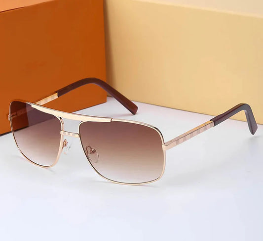 Dario | Vintage Quadratische Sonnenbrille