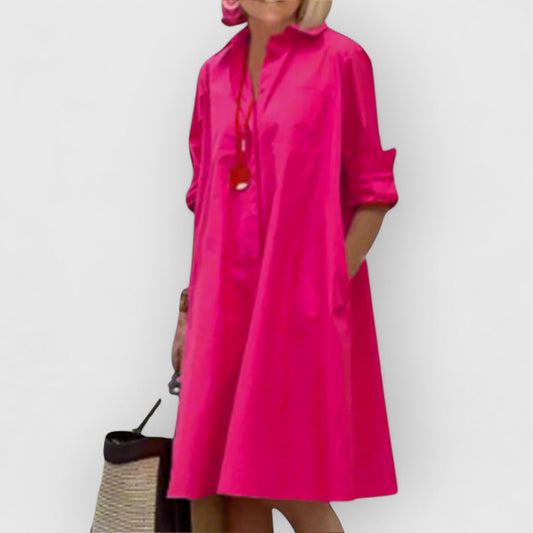Dina | rosa elegantes Kleid