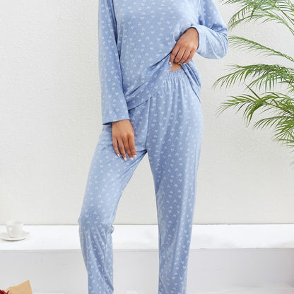 Emilia | Herzmuster Pyjama-Set