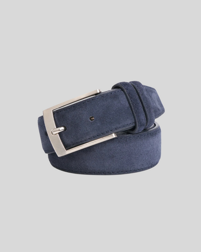 Finn | Suedine Gürtel – Marineblau