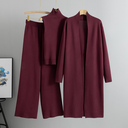GISELA™ | Elegantes 3-Teiliges Damenanzug-Set